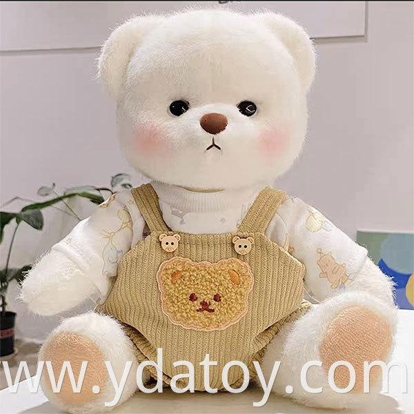 Plush White Teddy Bear